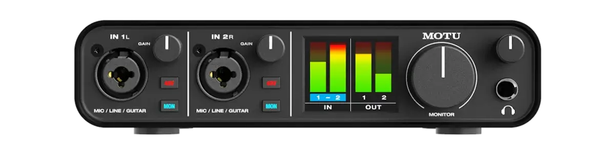 MOTU M2 audio interface