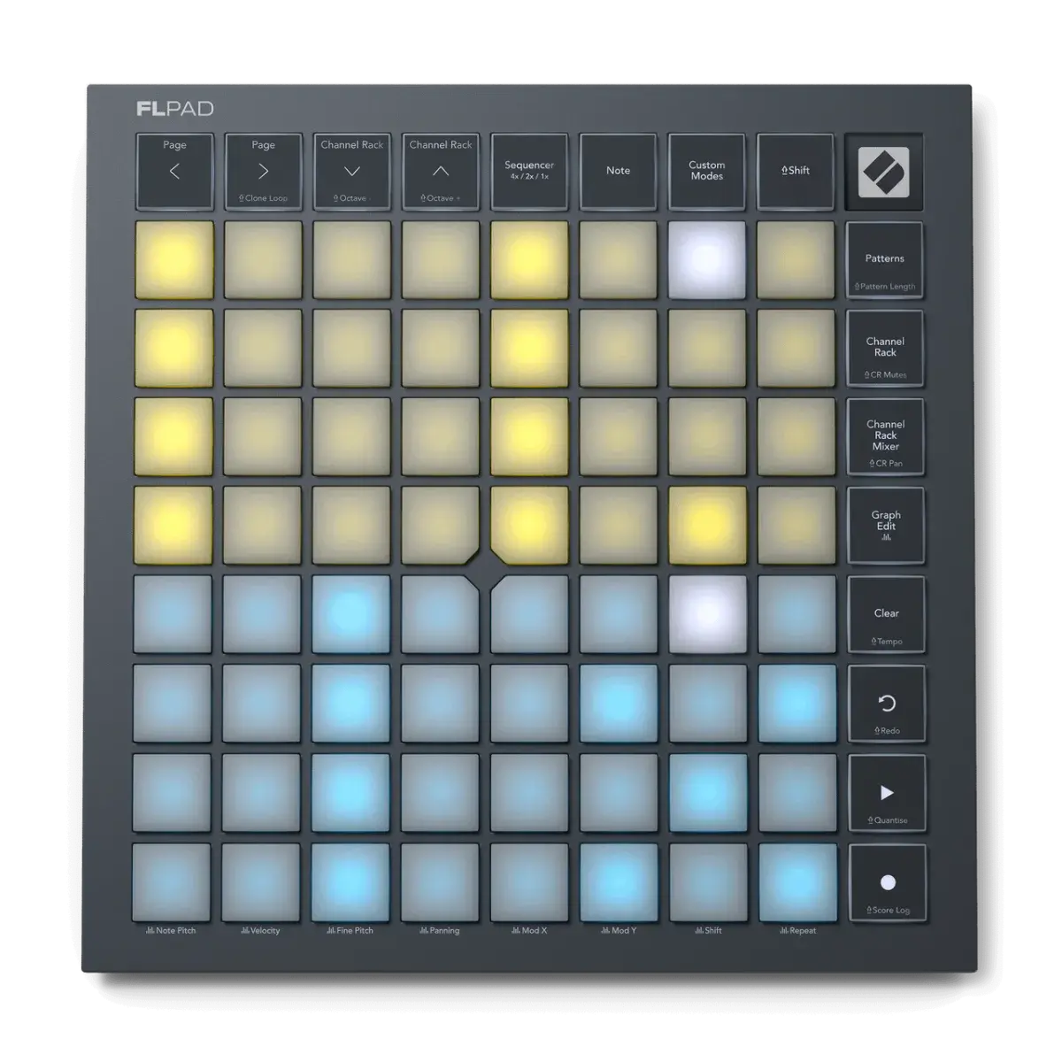 Novation FLpad pad controller, front