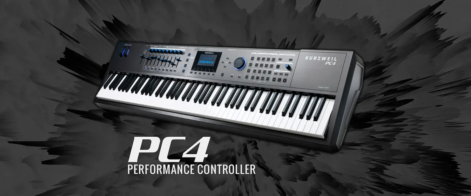 Kurzweil PC4 multi-function keyboard, front