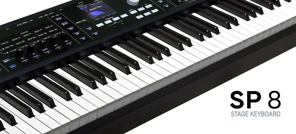 Kurzweil SP8 multi-function keyboard, front