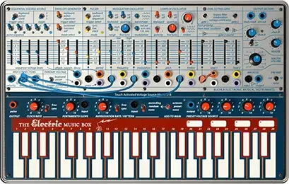 Arturia Buchla Easel V software synthesizer, front