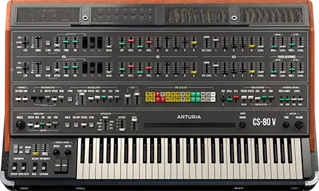 Arturia CS-80 V4 software synthesizer, front
