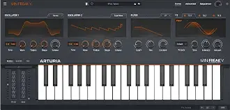 Arturia MiniFreak V software synthesizer, front