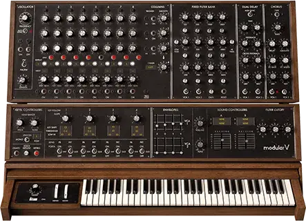 Arturia Modular V3 software synthesizer, front