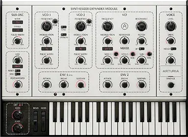 Arturia SEM V3 software synthesizer, front