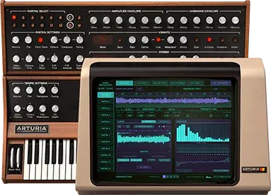 Arturia Synclavier V software synthesizer, front