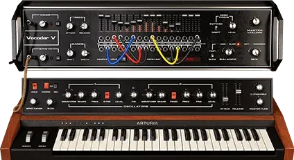 Arturia Vocoder V software synthesizer, front