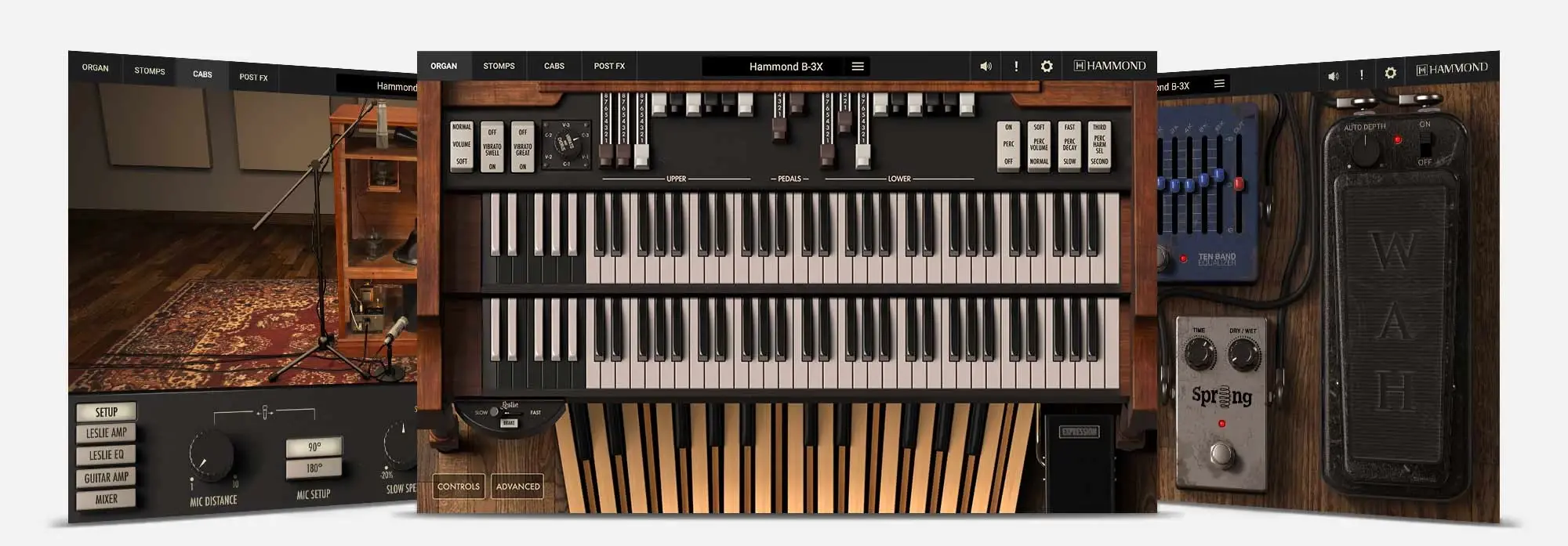 IK Multimedia Hammond B-3X software synthesizer