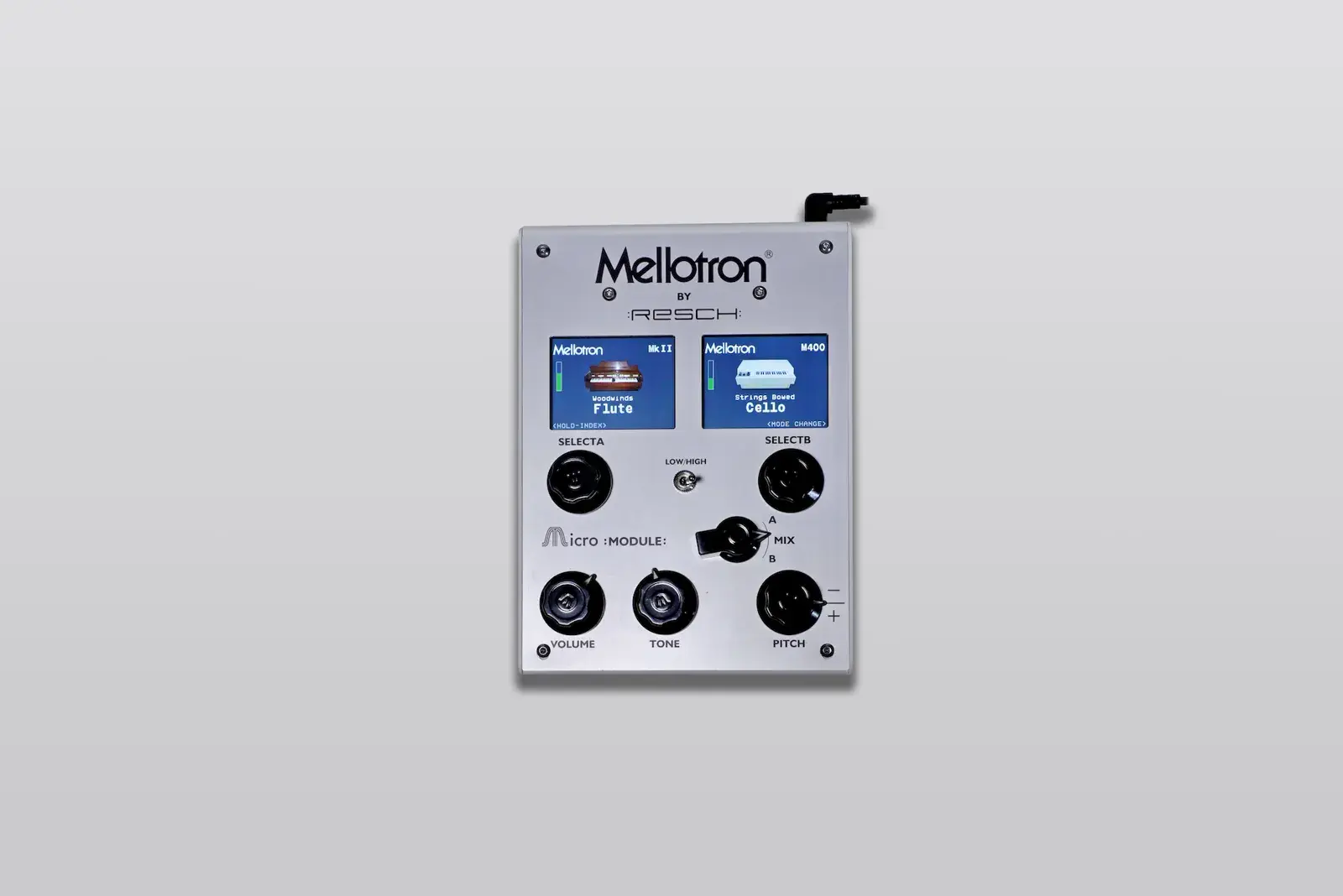 Mellotron Micro Module stage keyboard, front