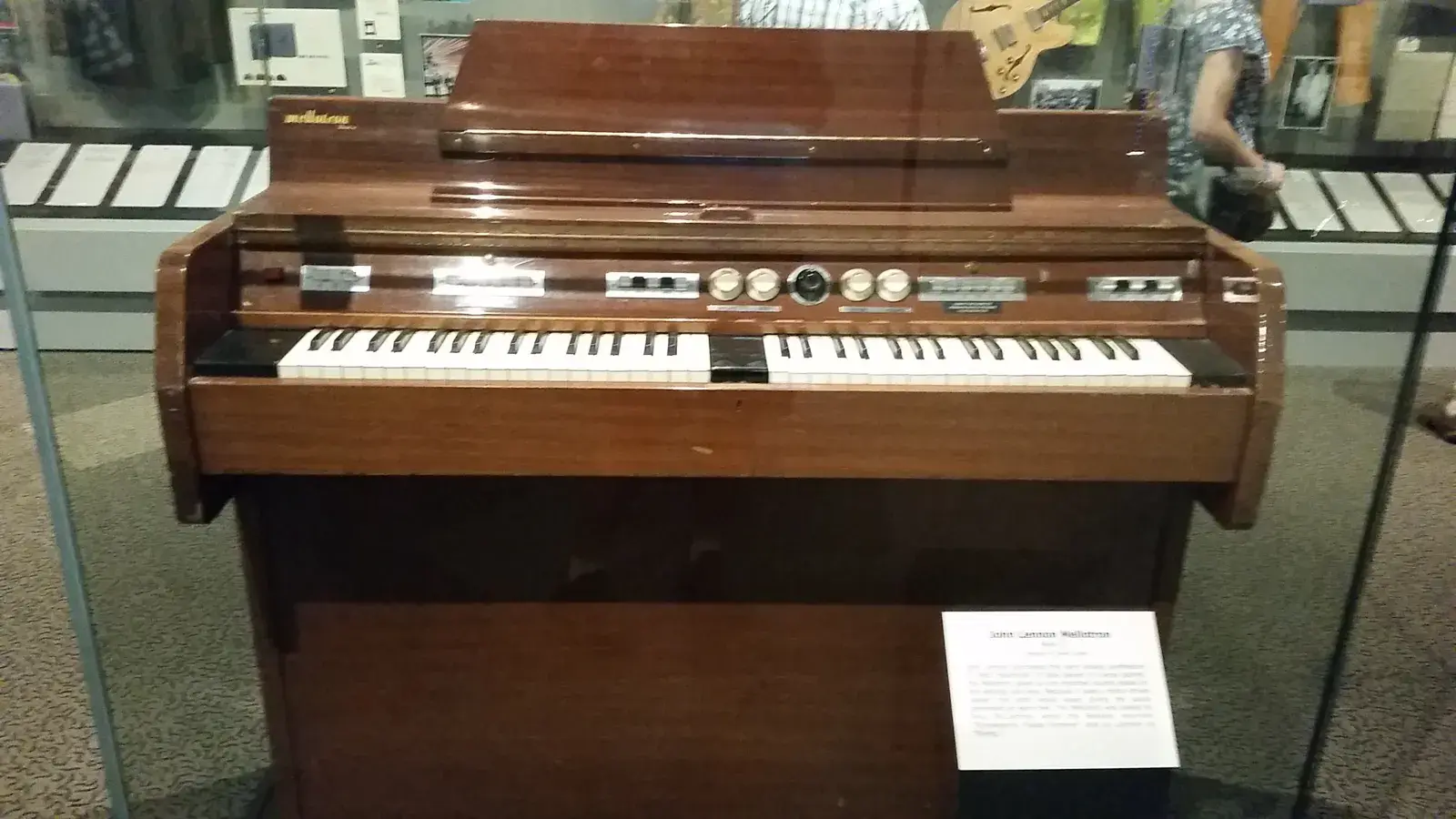 Mellotron Mk II stage keyboard, front