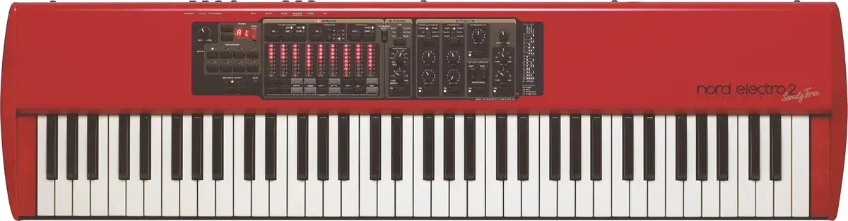 Nord Electro 2 73 stage keyboard, front