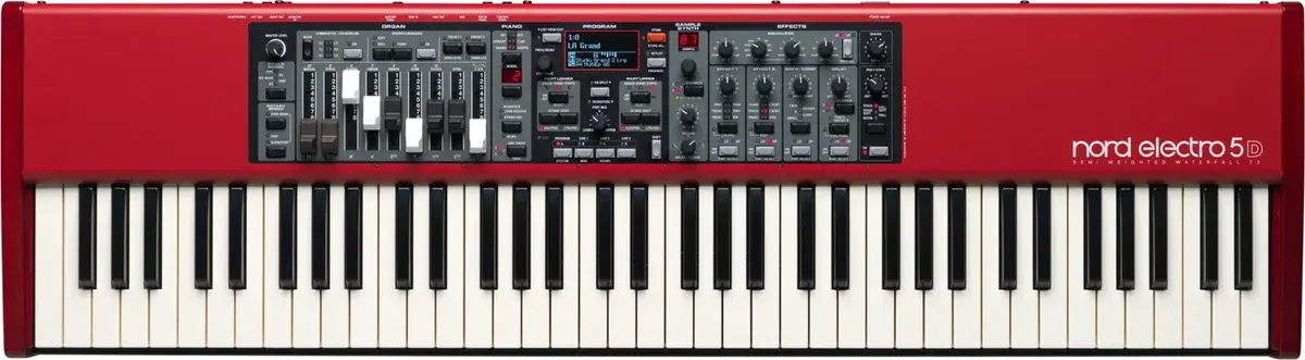 Nord Electro 5 HP 73 stage keyboard, front