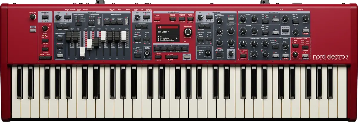 Nord Electro 7 61 stage keyboard, front