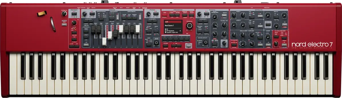 Nord Electro 7 73 stage keyboard, front