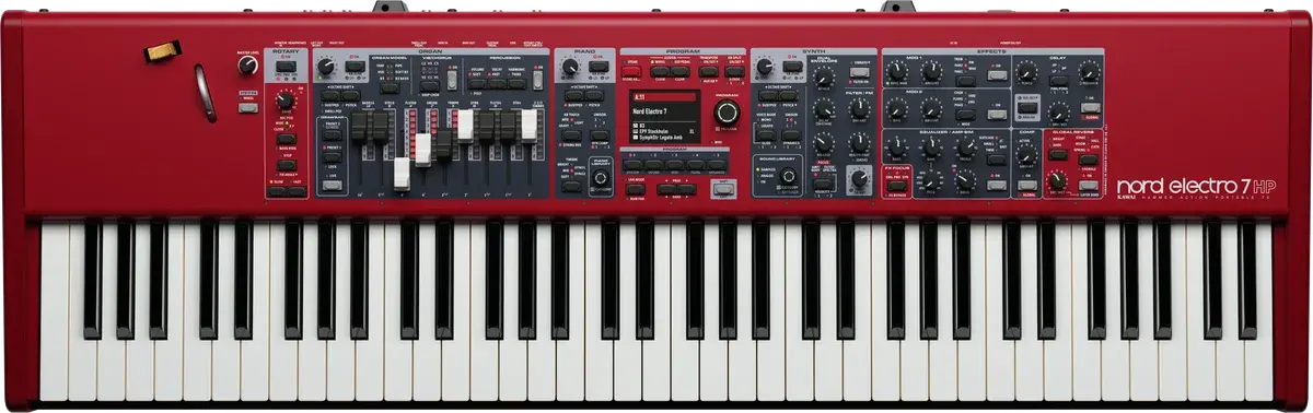 Nord Electro 7 HP 73 stage keyboard, front