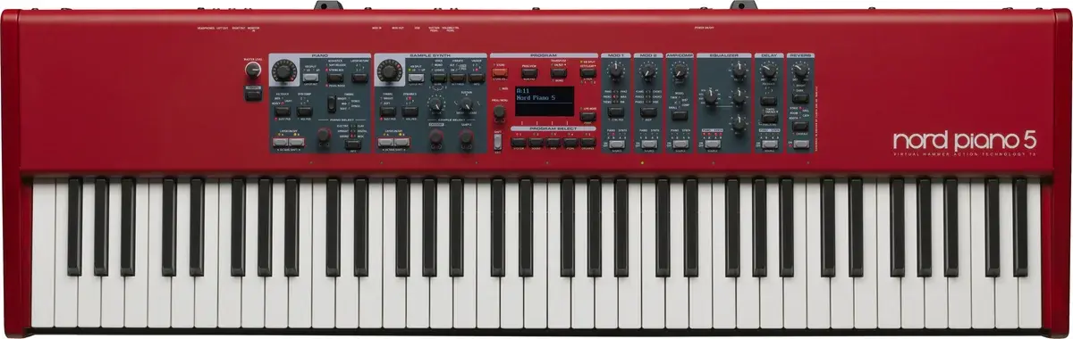 Nord Piano 5 73 stage keyboard, front