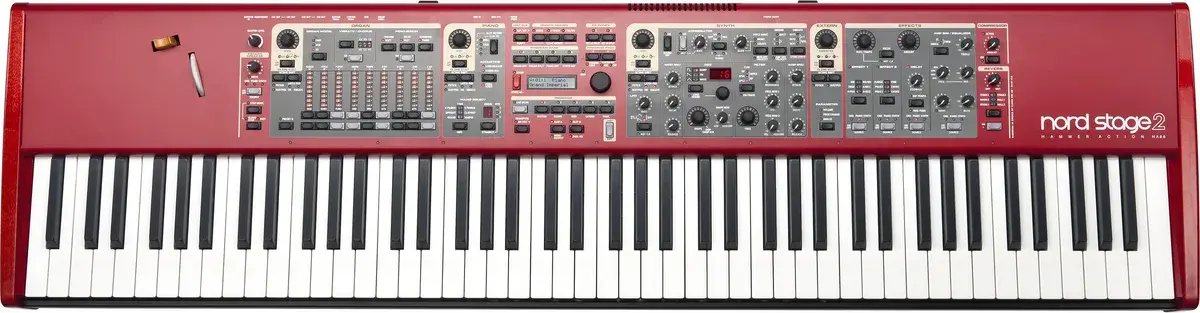Nord Stage 2 HA76 stage keyboard, front