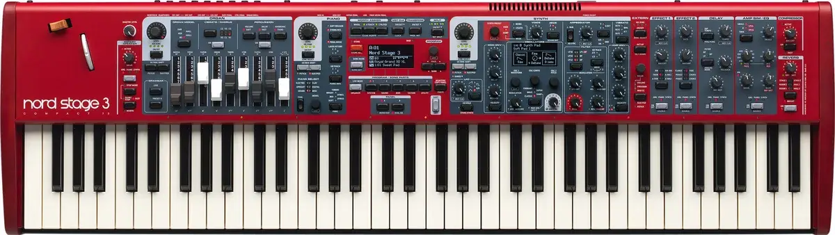Nord Stage 3 Compact stage keyboard, front