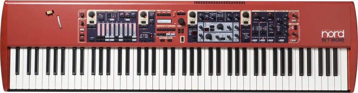 Nord Stage Compact stage keyboard, front