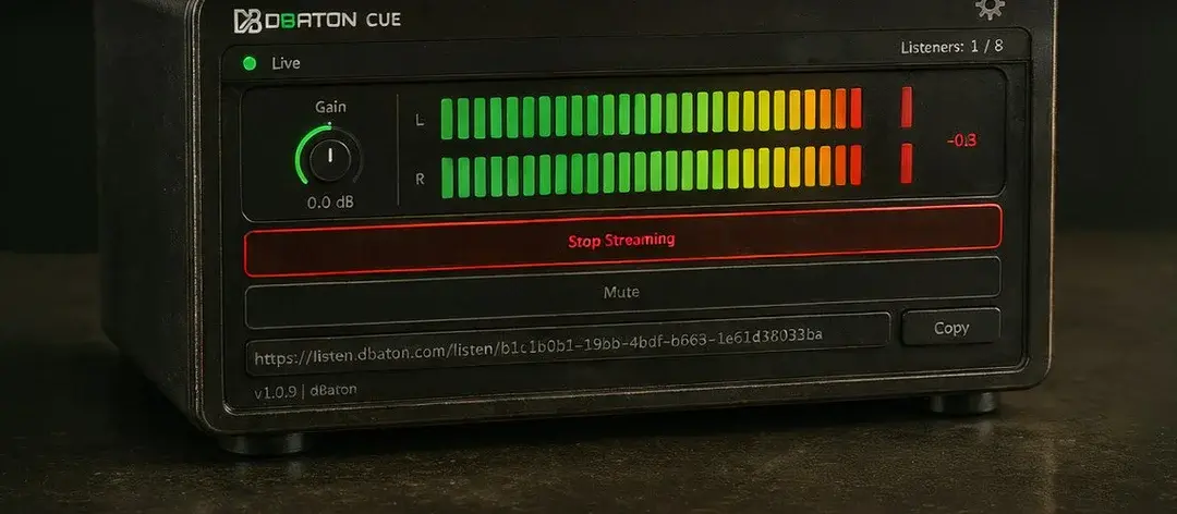 dBaton CUE studio tool