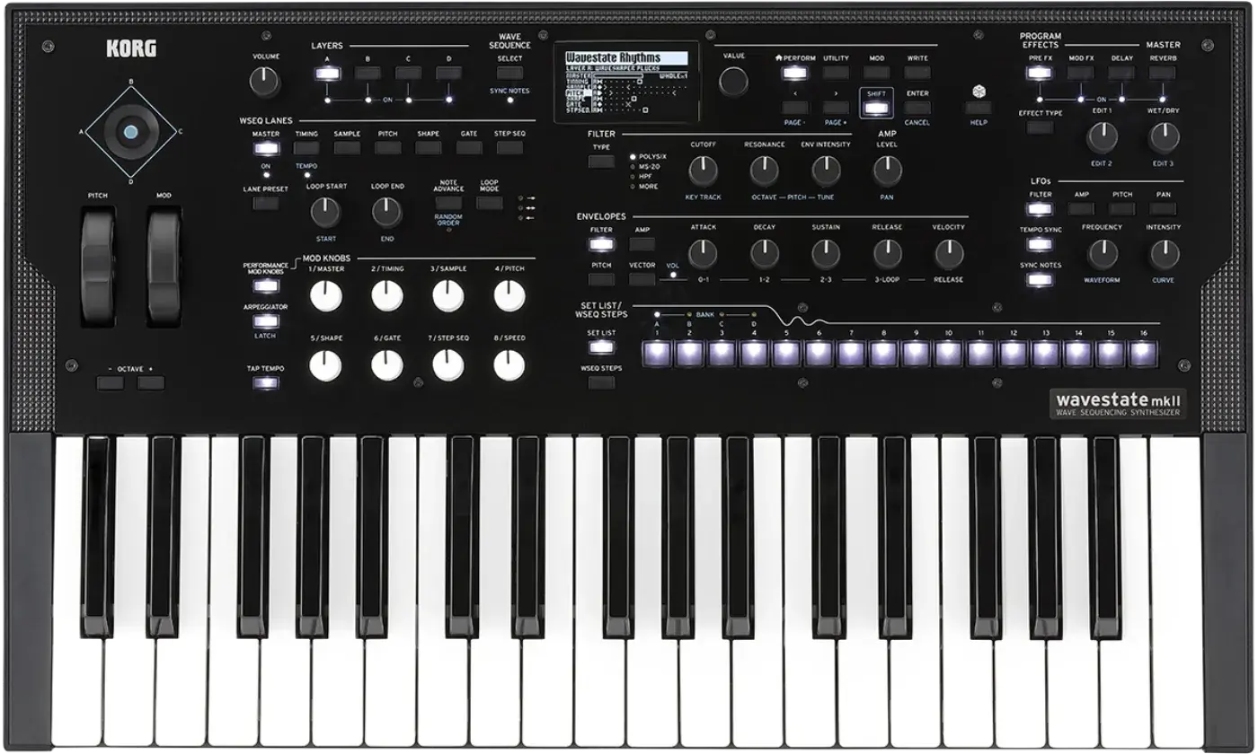 Korg wavestate mk II synthesizer