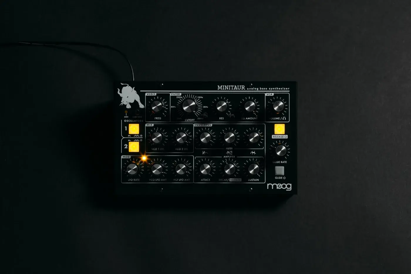 Moog Minitaur synthesizer