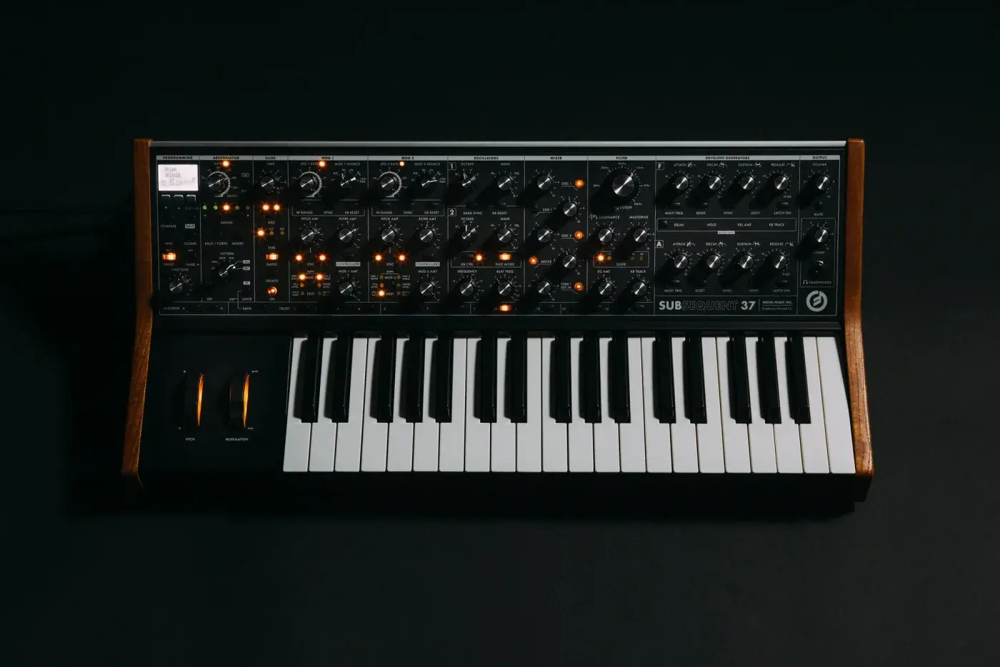 Moog Subsequent 37 synthesizer