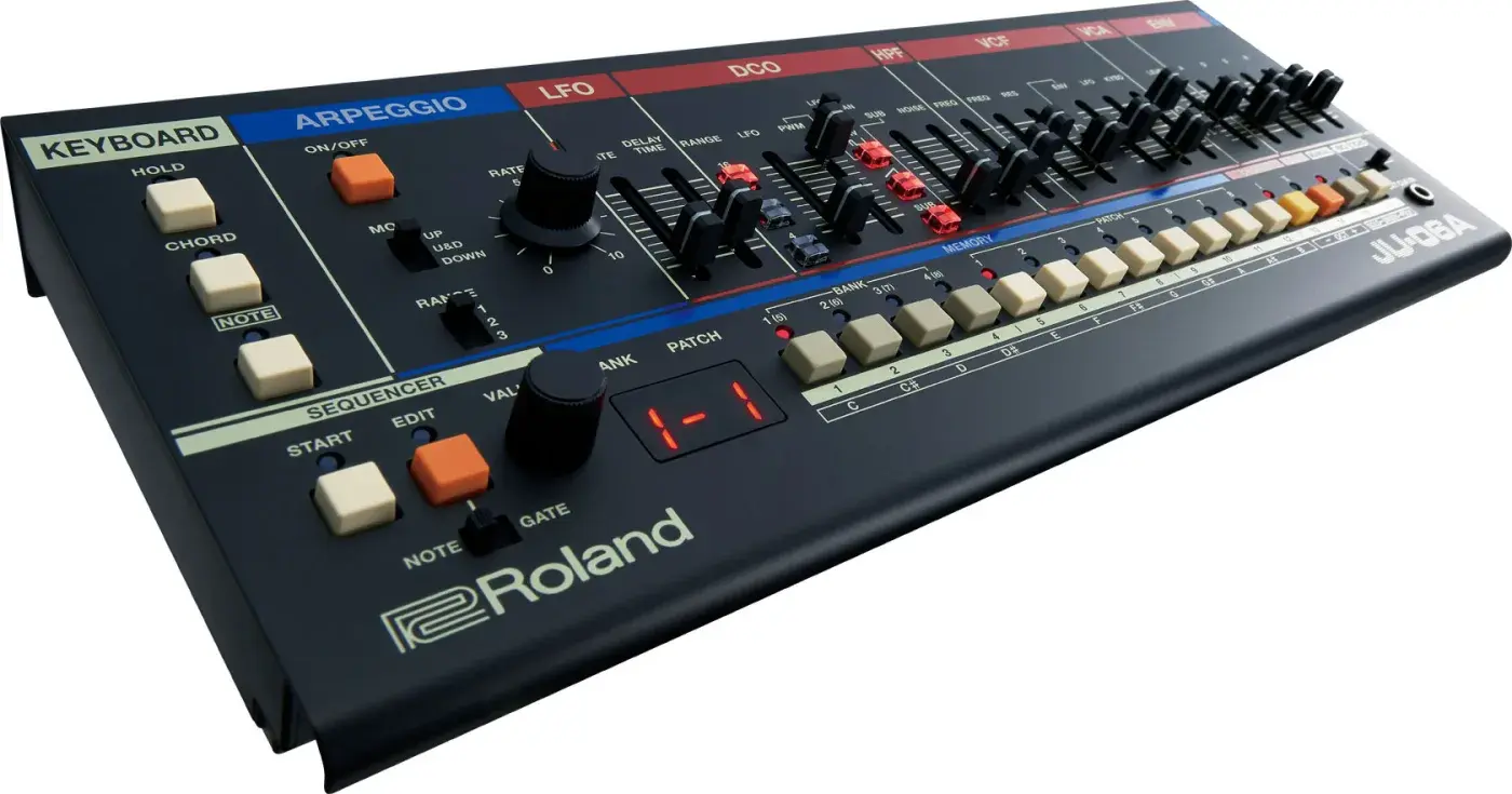 Roland JU-06A synthesizer