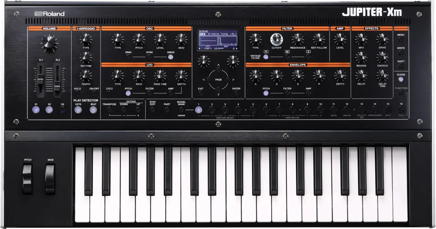 Roland JUPITER-Xm synthesizer