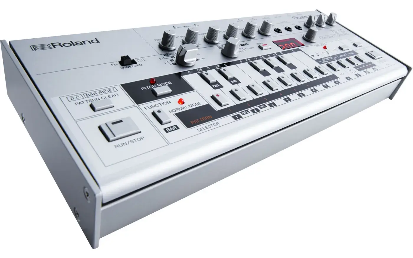 Roland TB-03 synthesizer, front