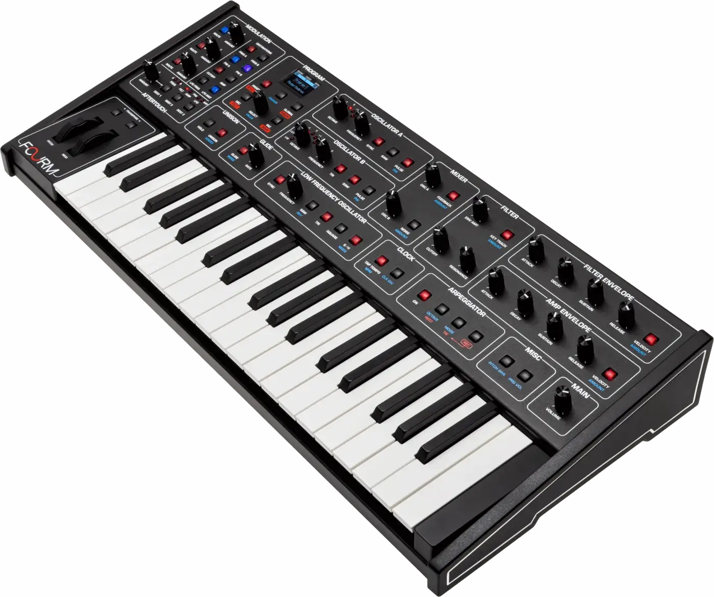 Sequential Fourm synthesizer