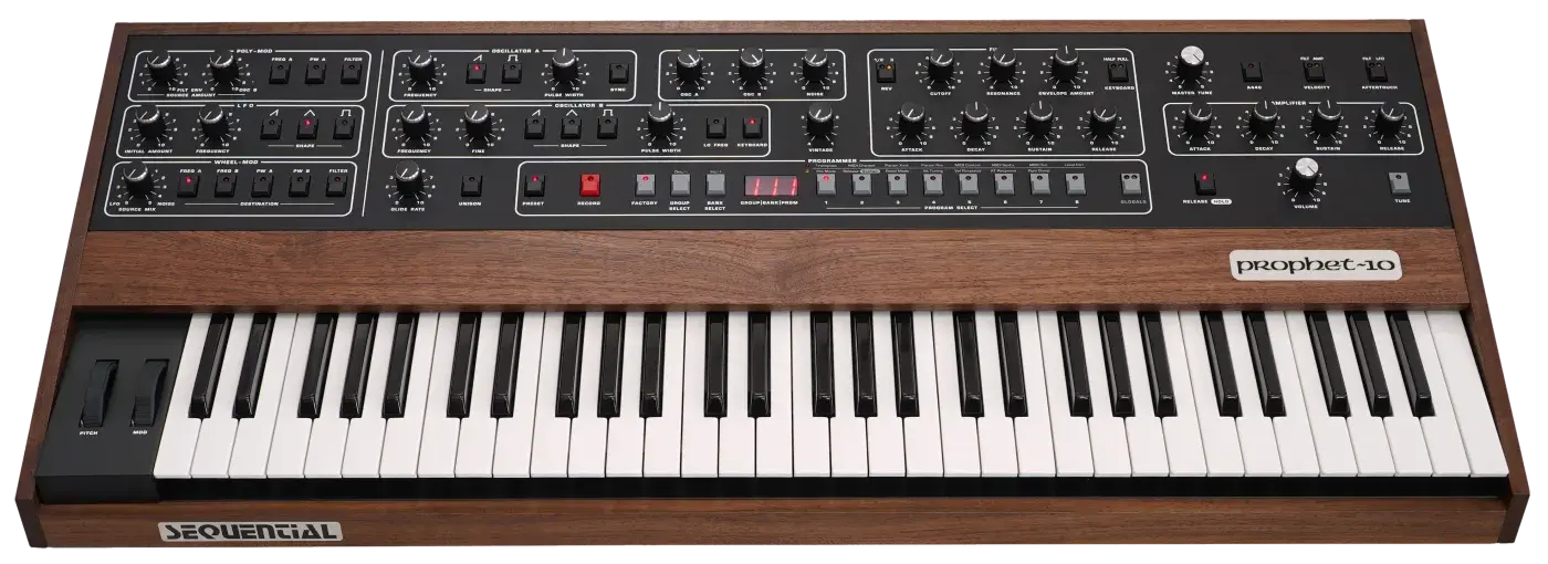 Sequential Prophet-10 synthesizer
