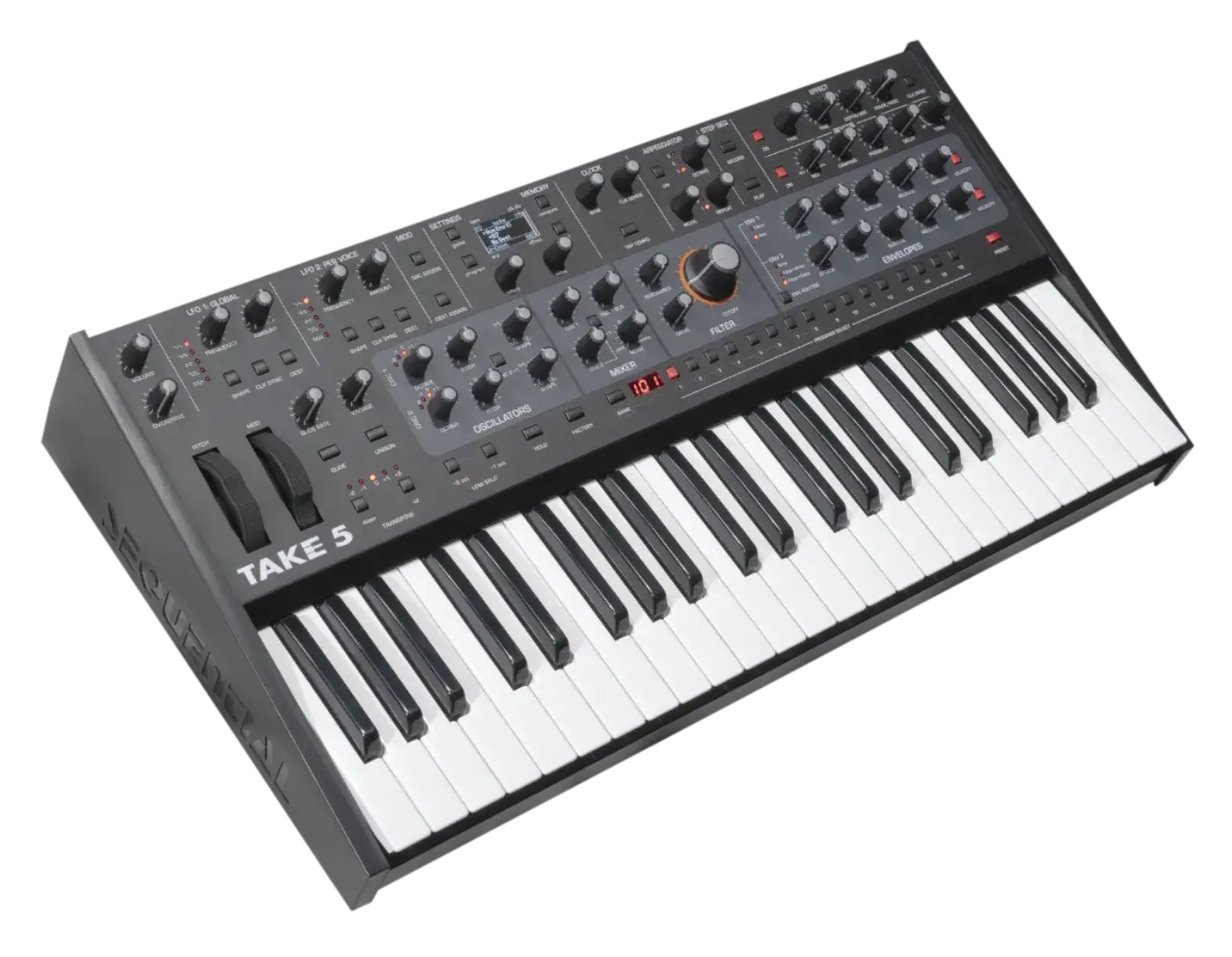 Sequential Take 5 synthesizer