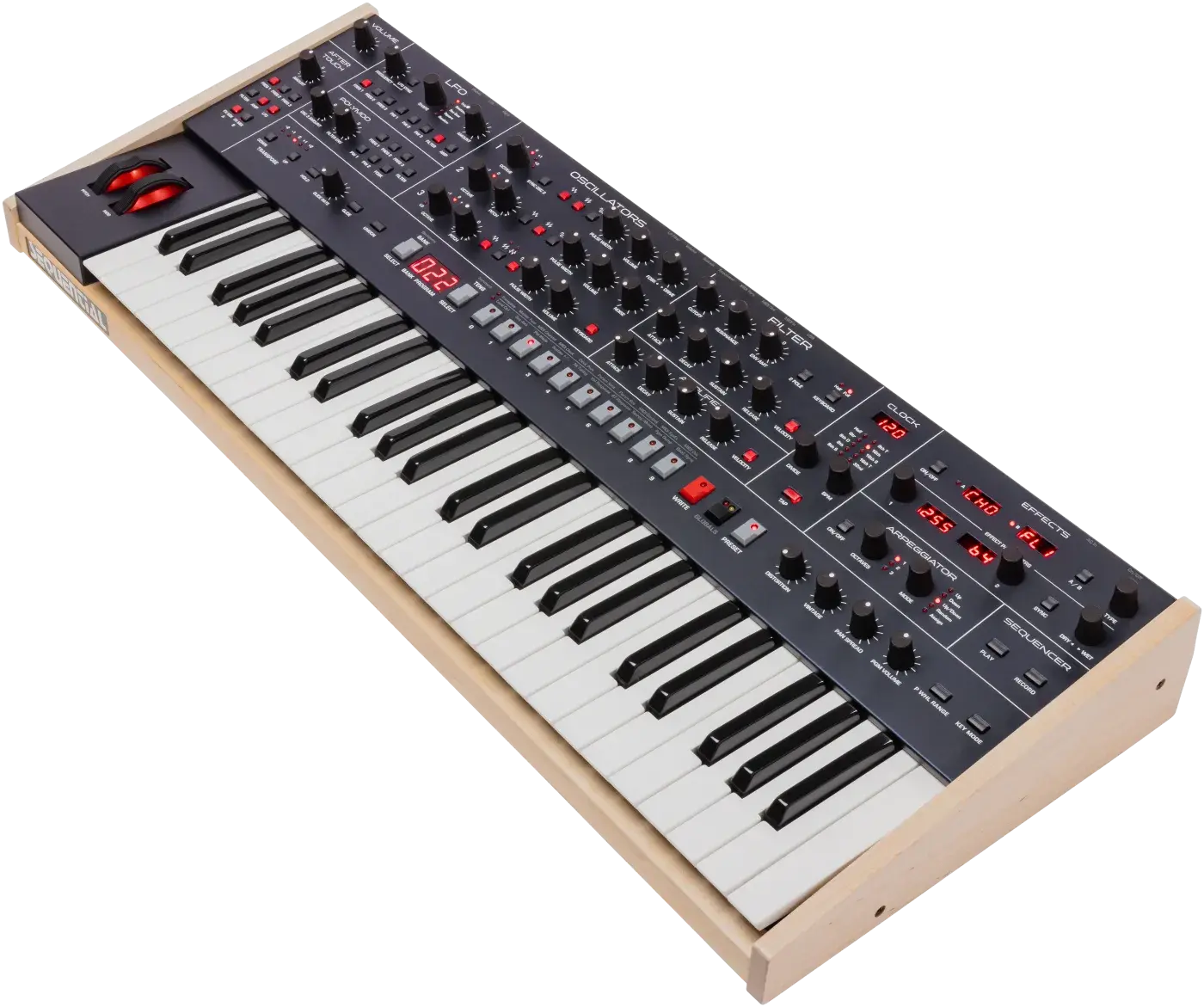 Sequential Trigon-6 synthesizer