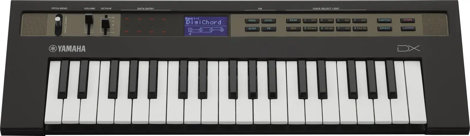 Yamaha reface DX synthesizer, front