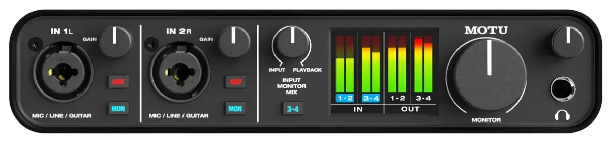MOTU M4 audio interface