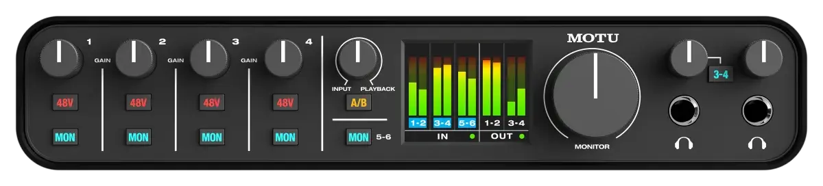 MOTU M6 audio interface
