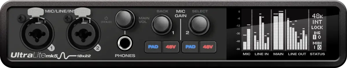 MOTU UltraLite-mk5 audio interface