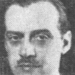 Newspaper portrait of Laurens Hammond, 1940