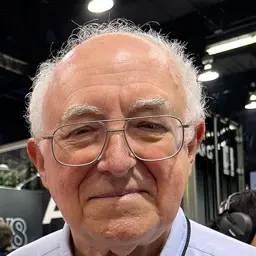 Tom Oberheim at the NAMM Show in 2022