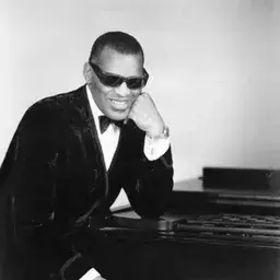 Ray Charles, piano, singer