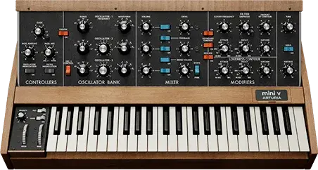 Arturia Mini V4 software synthesizer