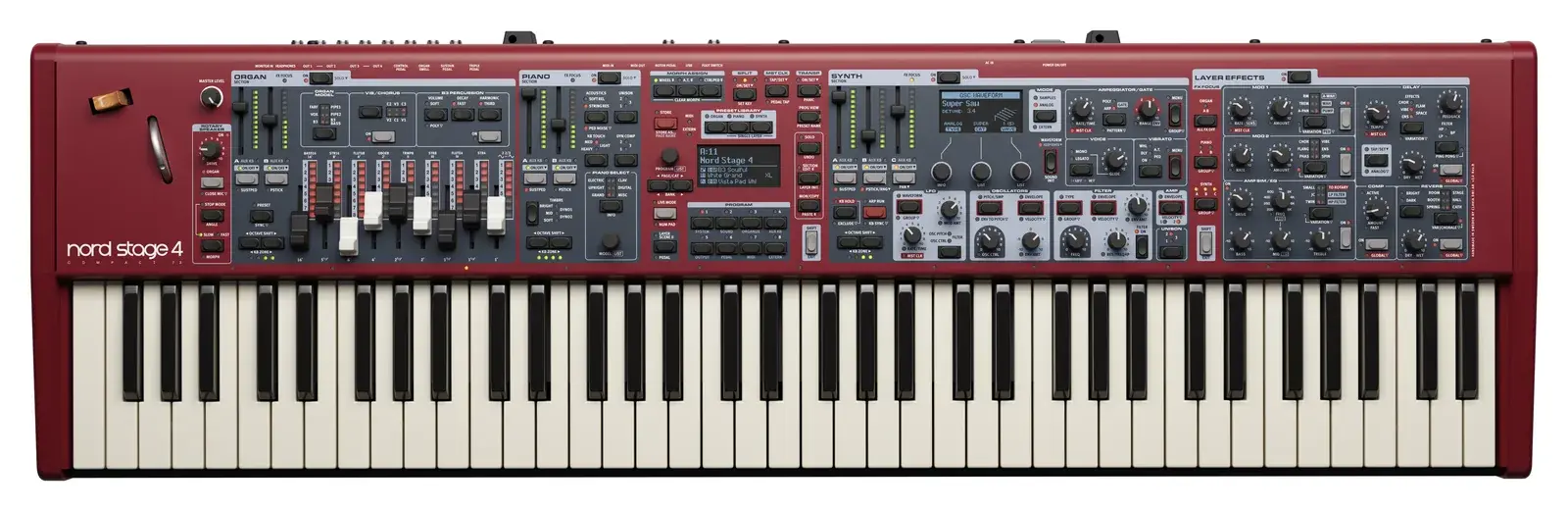 Nord Stage 4 Compact stage keyboard