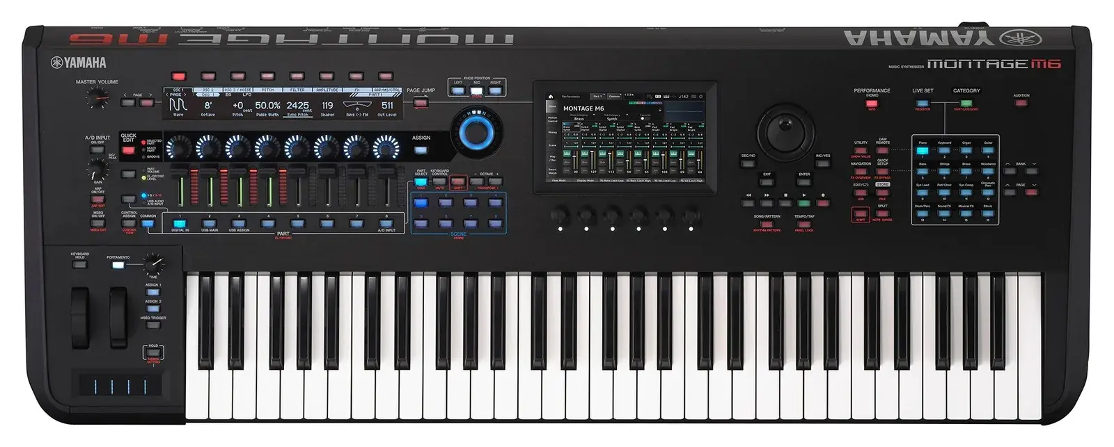 Yamaha MONTAGE M6 synthesizer